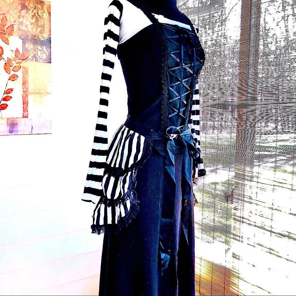 Ruffled Bustle Skirt